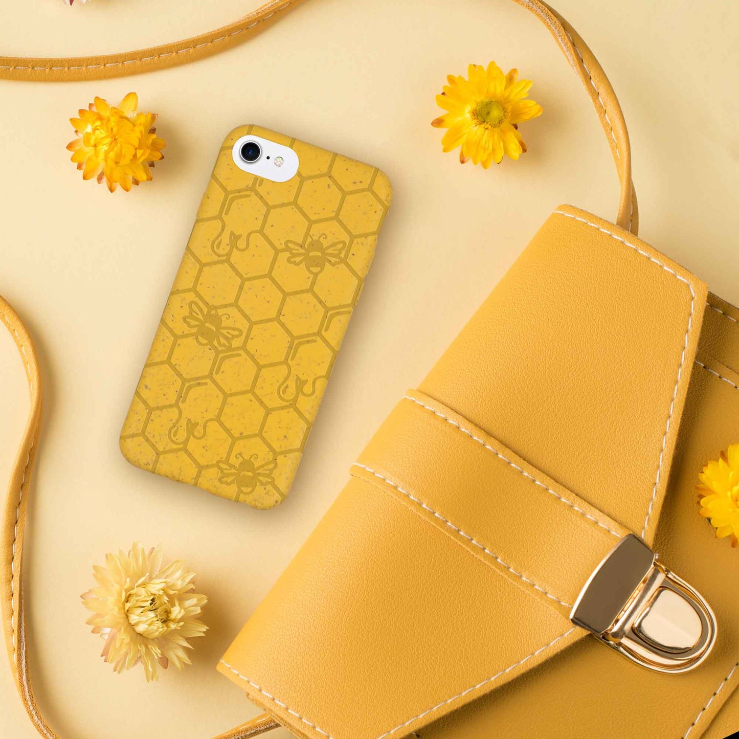 Biodegradable Phone Case - Honey Bee