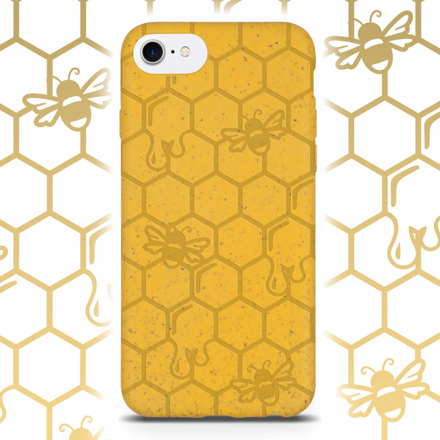 Biodegradable Phone Case - Honey Bee