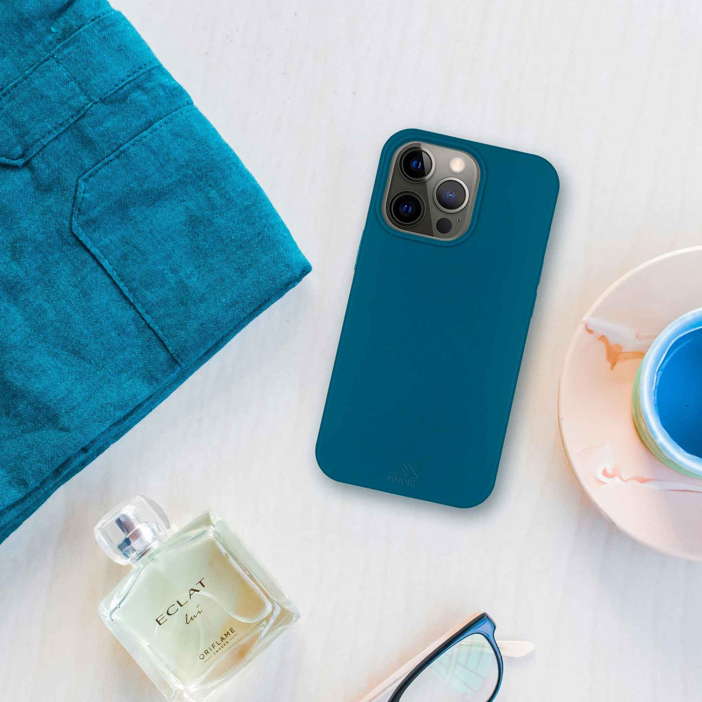 Biodegradable iPhone Case - Deep Sea Blue