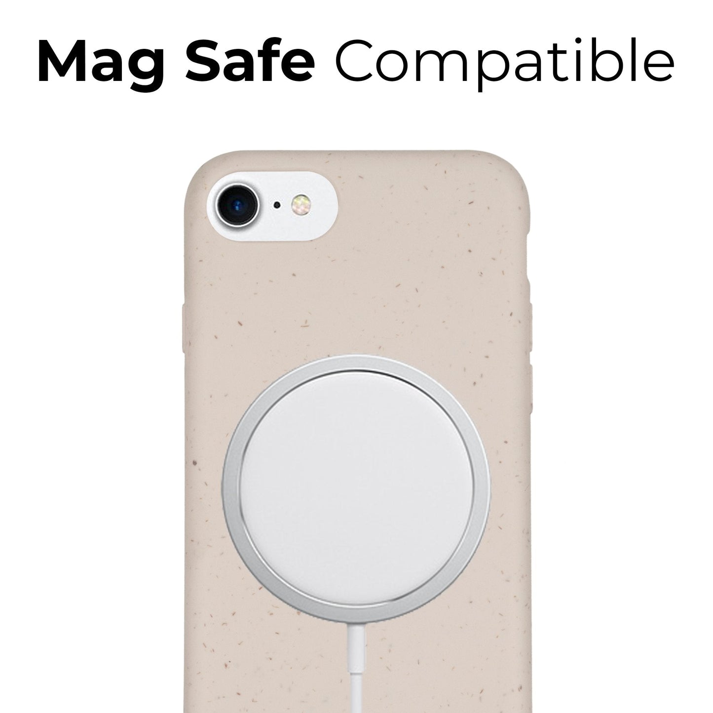 Biodegradable iPhone Case - Natural White