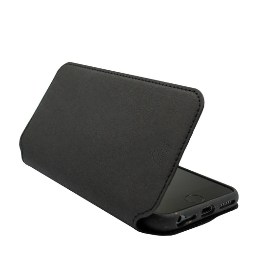 Biodegradable Flip iPhone Case - Black